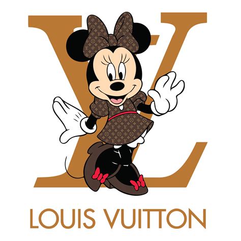 louis vuitton minnie mouse best firend clipart